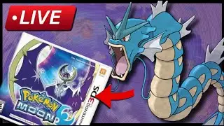 LIVE: Pokemon Moon: Gyarados Only Solo Run