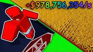 Farming to make MILLIONS in Roblox Farm It!