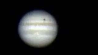 木星~Ganymede transit of Jupiter & GRS ~ Vixen VC200L+2x Barlow