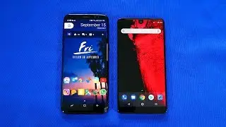 Essential Phone vs Galaxy S8
