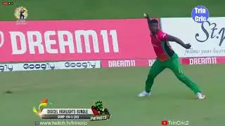 Hero CPL 2020 : Match 20 : STKNP vs GAW : 1st Innings (Instant Highlights)