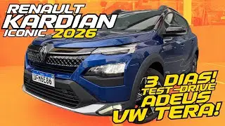 Novo Renault Kardian Iconic 2026 - MAIS COMPLETO DOQUE TODOS SEUS CONCORRENTES!