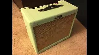 Fender MIM Blues Jr tube demo. Groove Tubes replaced with SRV option of JJ Tubes.
