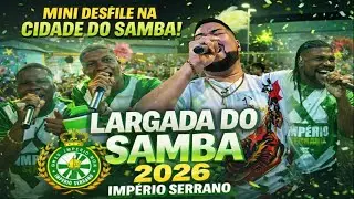 Carnaval 2026: Mini Desfile Hist&oacute;rico! Imp&eacute;rio Serrano Arrepia a Cidade do Samba!