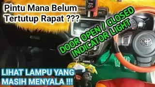 Cara Membuat Lampu Kolong Kabin Sebagai Indikator Pintu Terbuka | Menyala Sesuai Pintu Yang Terbuka