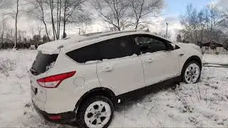 Ford Kuga 2016 selective AWD + michelin crossclimate+ snow test