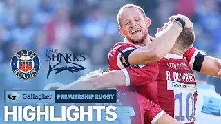 Bath Rugby v Sale Sharks - HIGHLIGHTS | Sharks Dominate First-Half | Gallagher Premiership 2022/23