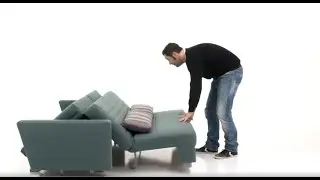 ell+ell Schlafsofa mit Relaxfunktion
