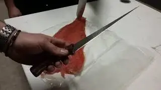 Coltello per sfilettare - handmade fisica filleting knife