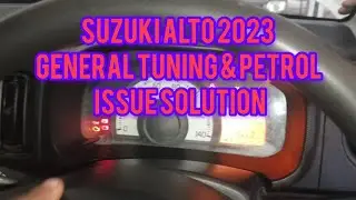 🔥Suzuki Alto2023 General Tuning & Petrol Issue Solution | Salvo Cleaning Method | zohaib auto garage