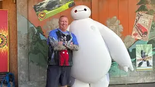 Meeting Baymax at San Fransokyo Square April 2, 2025