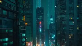 Neon Abyss - Dystopian Atmospheric Dark Ambient - Futuristic Ambient Journey