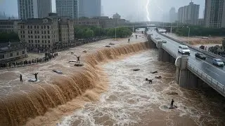 ❄️ Beijing Frozen, Yellow River Overflowing, China Faces Dual Disasters Tonight!