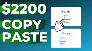 Google Search + Copy & Paste To Earn $2200/Month FREE Make Money Online | Passive Income