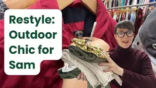 £25 charity shop capsule wardrobe challenge: Samantha