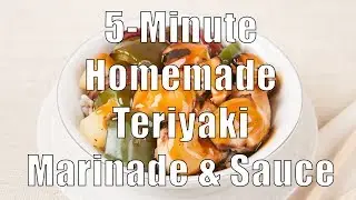 5-Minute Homemade Teriyaki Marinade or Sauce (Home Cooking 101) DiTuro Productions