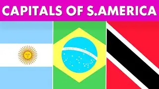 Capitals in South America Quiz / Challenge / Trivia