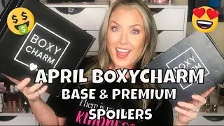BOXYCHARM BASE BOX & PREMIUM SPOILERS APRIL 2020 | HOT MESS MOMMA MD