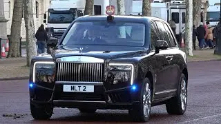 A new Rolls-Royce for the royal family makes its debut on the Mall.