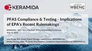 PFAS Compliance & Testing - Implications of EPA's Recent Rulemakings | KERAMIDA