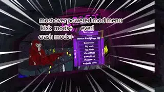 Showcasing The Best Paid Mod Menu (OVERPOWRED)
