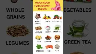BEST Foods To Eat For STOMACH ULCERS #food #stomach