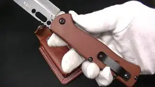 TOPS【トップス】■ 「フィールドクラフト」フォルダー 【1095カーボン】【タン マイカルタ】FIELDCRAFT Folder ブッシュクラフト
