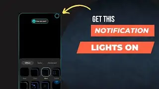 Samsung notifcation light