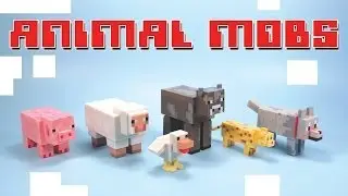 Minecraft Toys Series 2 Overworld Articulated Animal Mobs