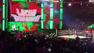 WWE Monday Night Raw 3-7-16 Kalisto vs Tyler Breeze