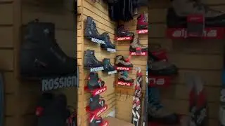 Cross country ski shoes for sale at Pathfinder. #skishoes