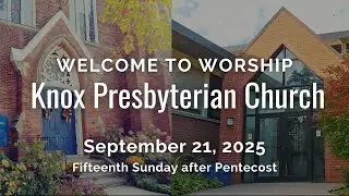 Sunday September 21st, 2025 LIVE Service