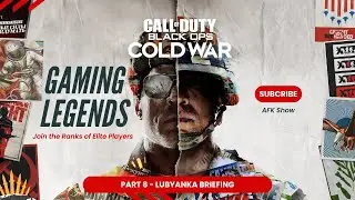 Call of Duty Cold War Walkthrough Campaign - Part 8 (LUBYANKA BRIEFING)