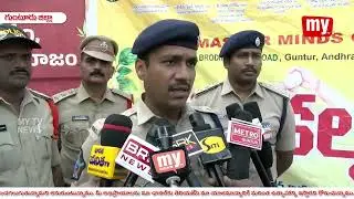 దొంగతనాలు, ఘోరాలను, గంజాయి సేవనం, విక్రయాలను అరికట్టేందుకు, గుంటూరు  ప్రాంతంలో  కార్డెన్ సెర్చ్