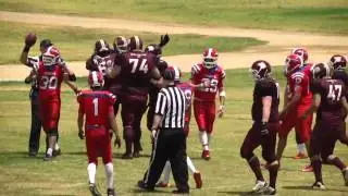 2015 Gridiron SA Round 12: South City Chiefs vs Adelaide University