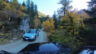 North Cascades National Park: Cascade River road to Cascade Pass trailhead 360