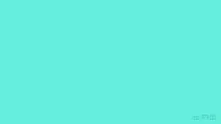A Color a Day - #6ed rgb(102, 238, 221) - 2026.01.29 - 12-bit RGB Colors by @majal