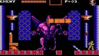 Castlevania 3 - Final Boss - Dracula - No Damage, No Subweapons, No Upgrades