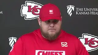 Chiefs center Creed Humphrey on Josh Simmons' season and potential