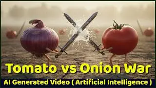 Помидор против Лука | Tomato vs Onion: War Destroys | Peace Grows 🍅🧅#tomato #onion #war