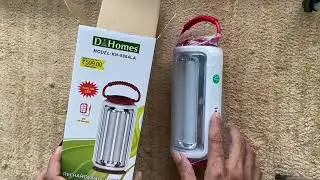 Unboxing the DHomes Rechargeable Lantern KN-9864LA | Emergency Light for Every Home!