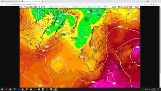 Ten Day European Weather Forecast: 24th June to 4th July 2021