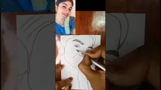 Kani Drawing😊💥|Manikani|Mani|afiyaart|Youtube shorts#manikani_official#manikani#kani#kani#reels