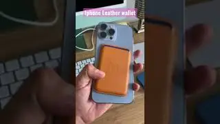 Iphone leather wallet - Yes 👍 or No 👎