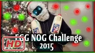 PLUS A Gallon Egg Nog Challenge 2015 / First Ever Challenge (YeahManTV)