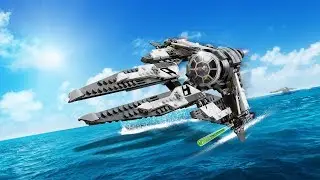 LEGO Star Wars&trade; 75242 Black Ace TIE Interceptor 360&deg;