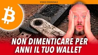 ❌ NON DIMENTICARE IL TUO WALLET PER ANNI NEL CASSETTO