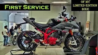 First Service Of My Limited Edition Bike Hero The Centennial Collector's Edition | Captain Ramu