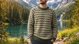 BİSİKLET YAKA REGLAN KOLLU  ERKEK  KAZAĞI