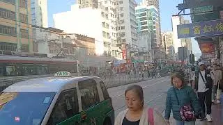 MTR light rail yuen long street 